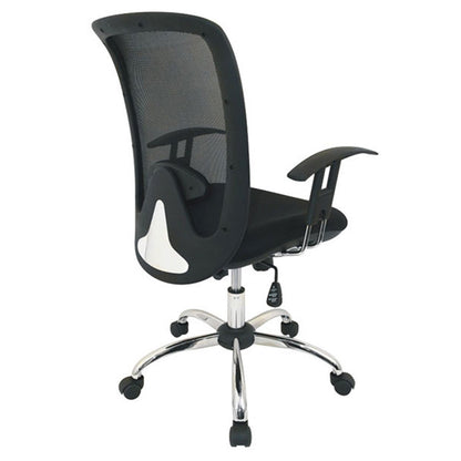 Silla De Oficina Cass Media Negro