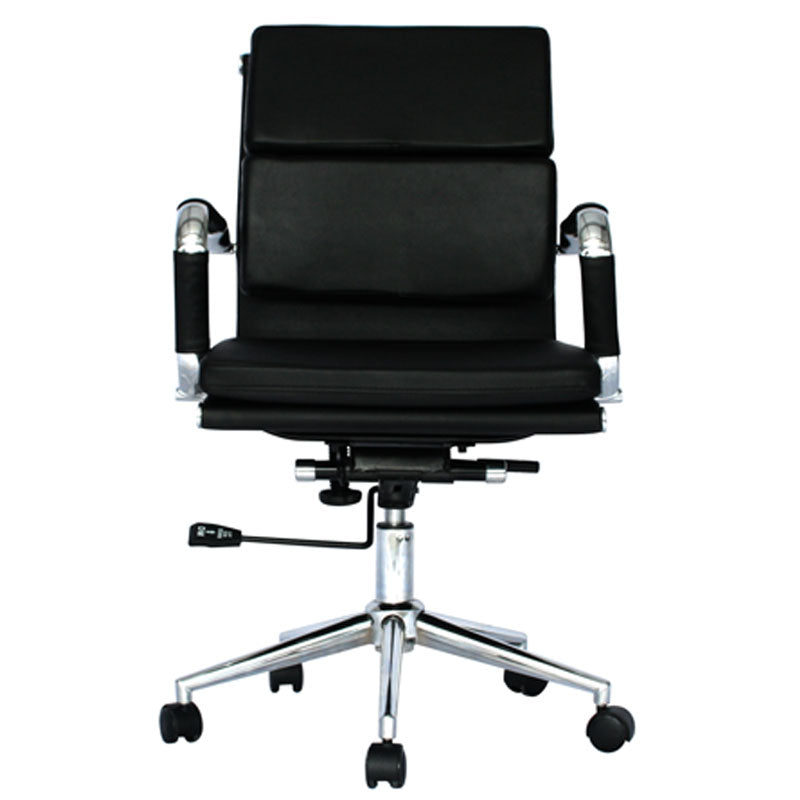 Silla De Oficina Mouse Media Negro