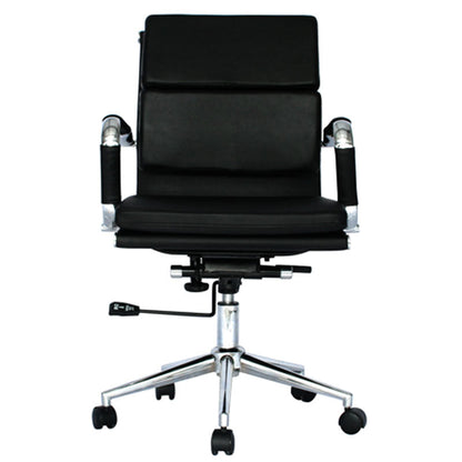 Silla De Oficina Mouse Media Negro