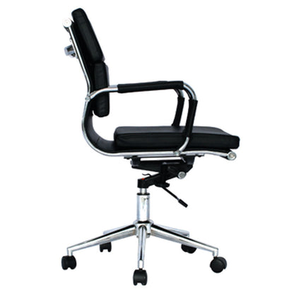 Silla De Oficina Mouse Media Negro