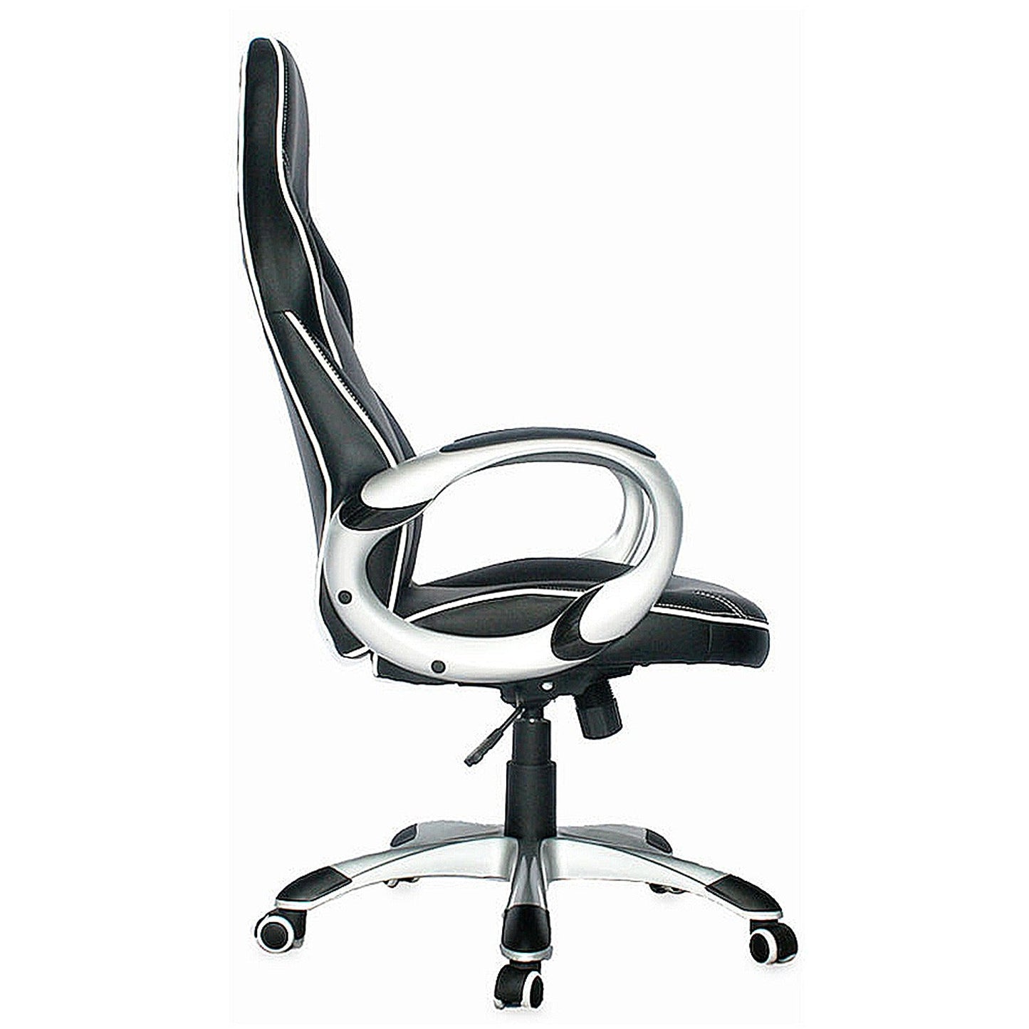 Silla Gamer Kingu Negra Blanca