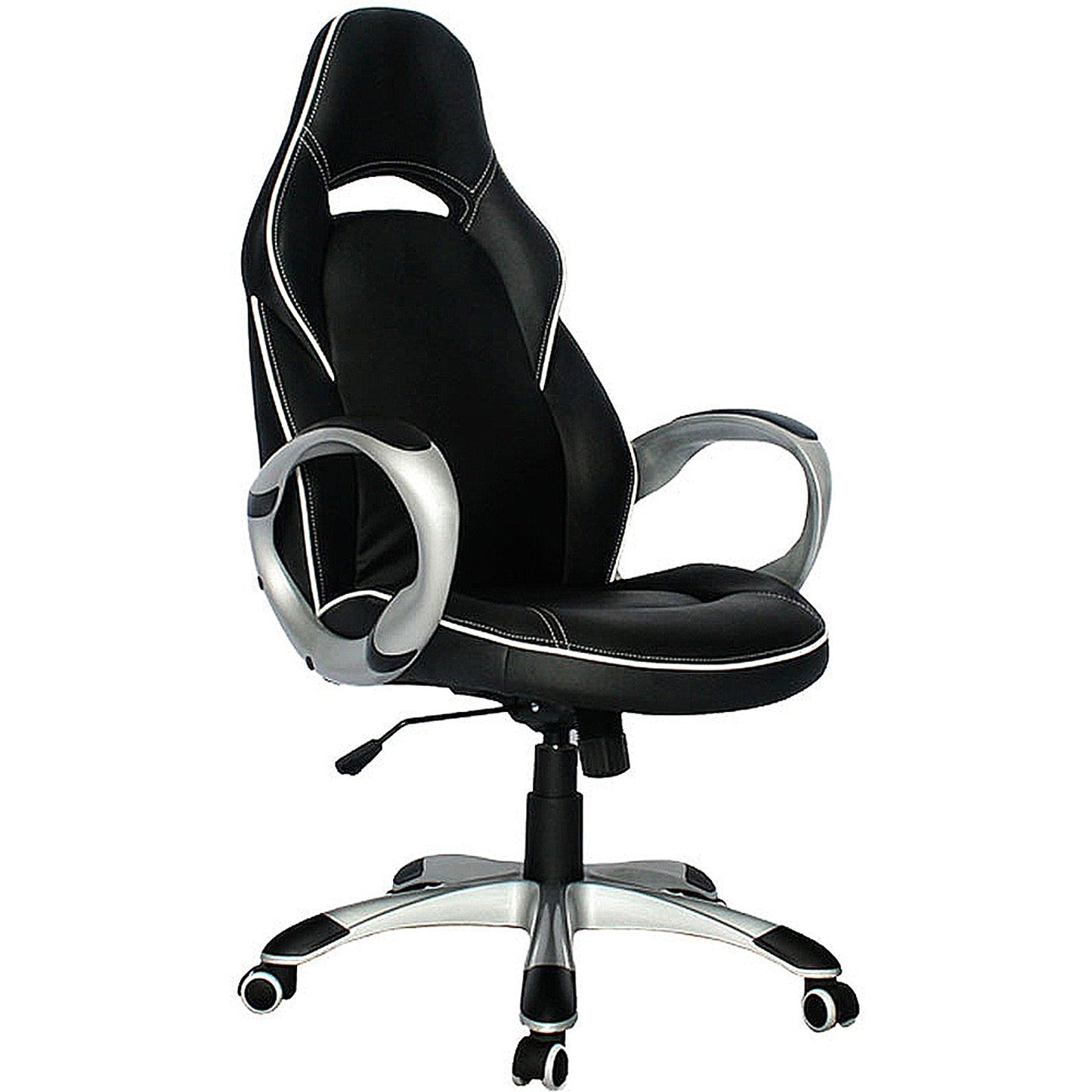 Silla Gamer Kingu Negra Blanca