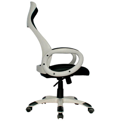 Silla De Oficina Raze Negro Blanco
