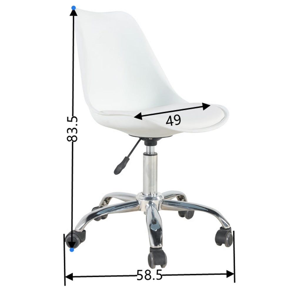 Silla De Oficina Baeza SecretaAureth Blanco