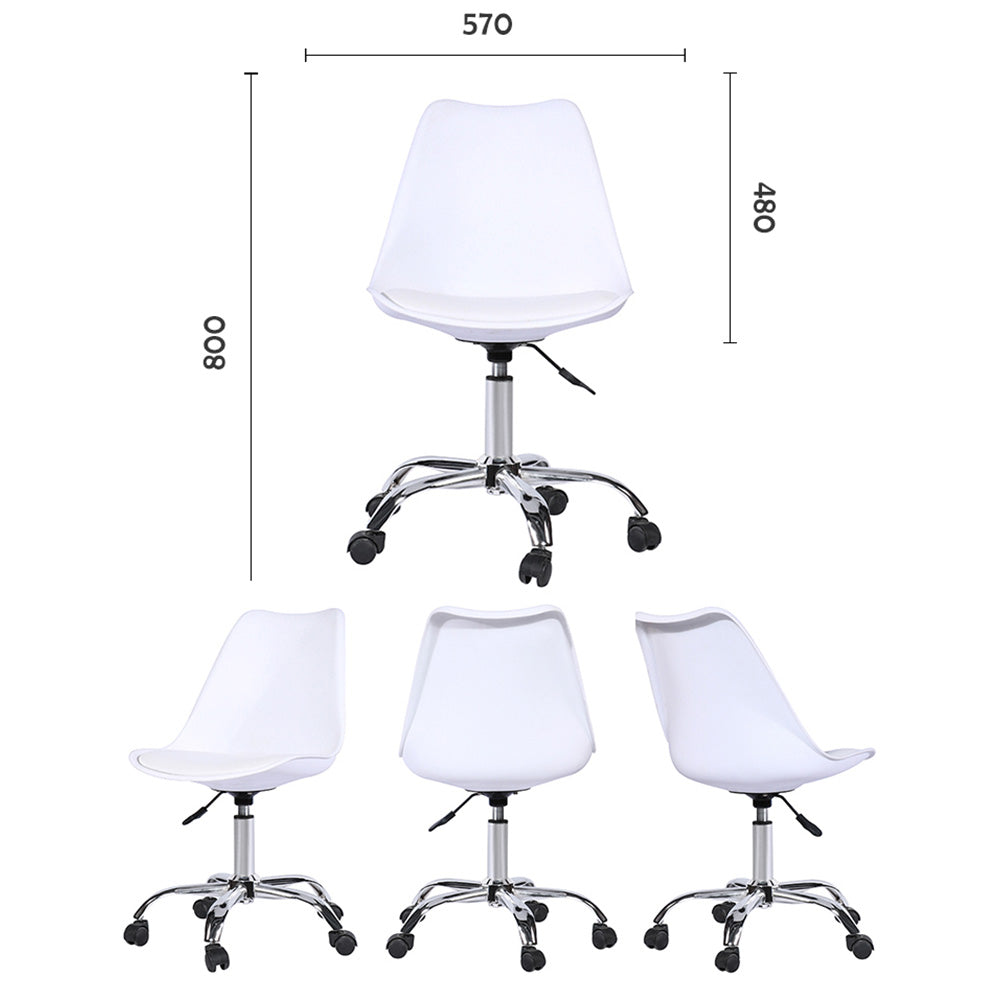 Silla De Oficina Baeza SecretaAureth Blanco