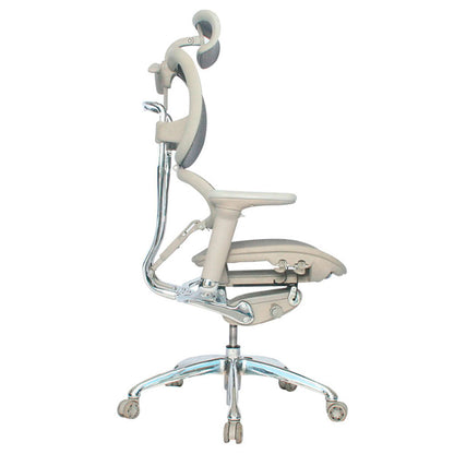Silla De Oficina Mocu Lujo Gris