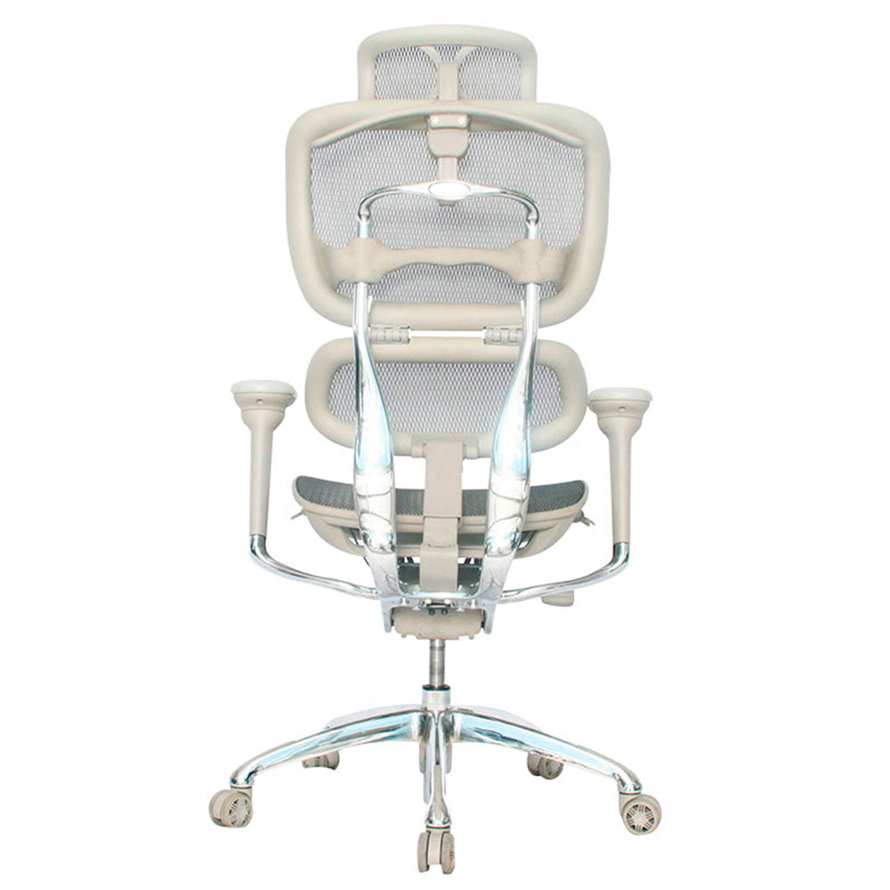 Silla De Oficina Mocu Lujo Gris