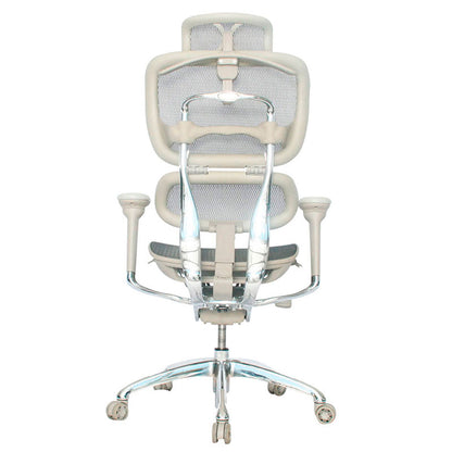 Silla De Oficina Mocu Lujo Gris