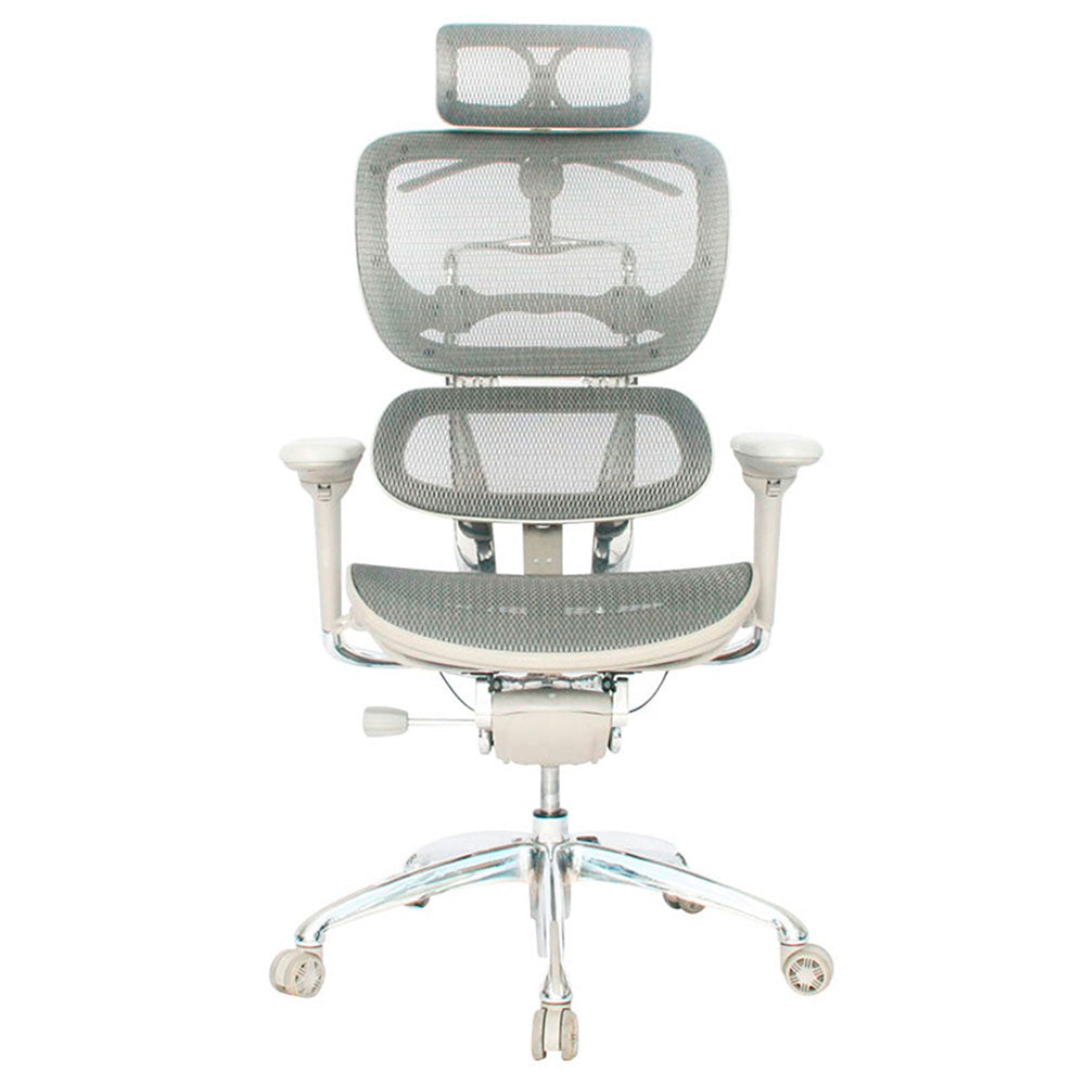 Silla De Oficina Mocu Lujo Gris