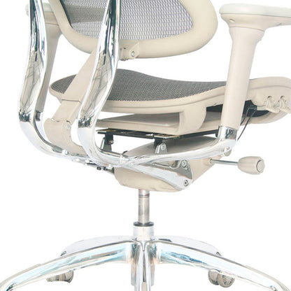 Silla De Oficina Mocu Lujo Gris