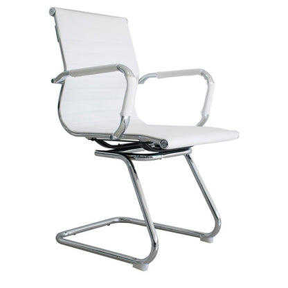 Silla De Oficina Lujo Interlocutora Blanca
