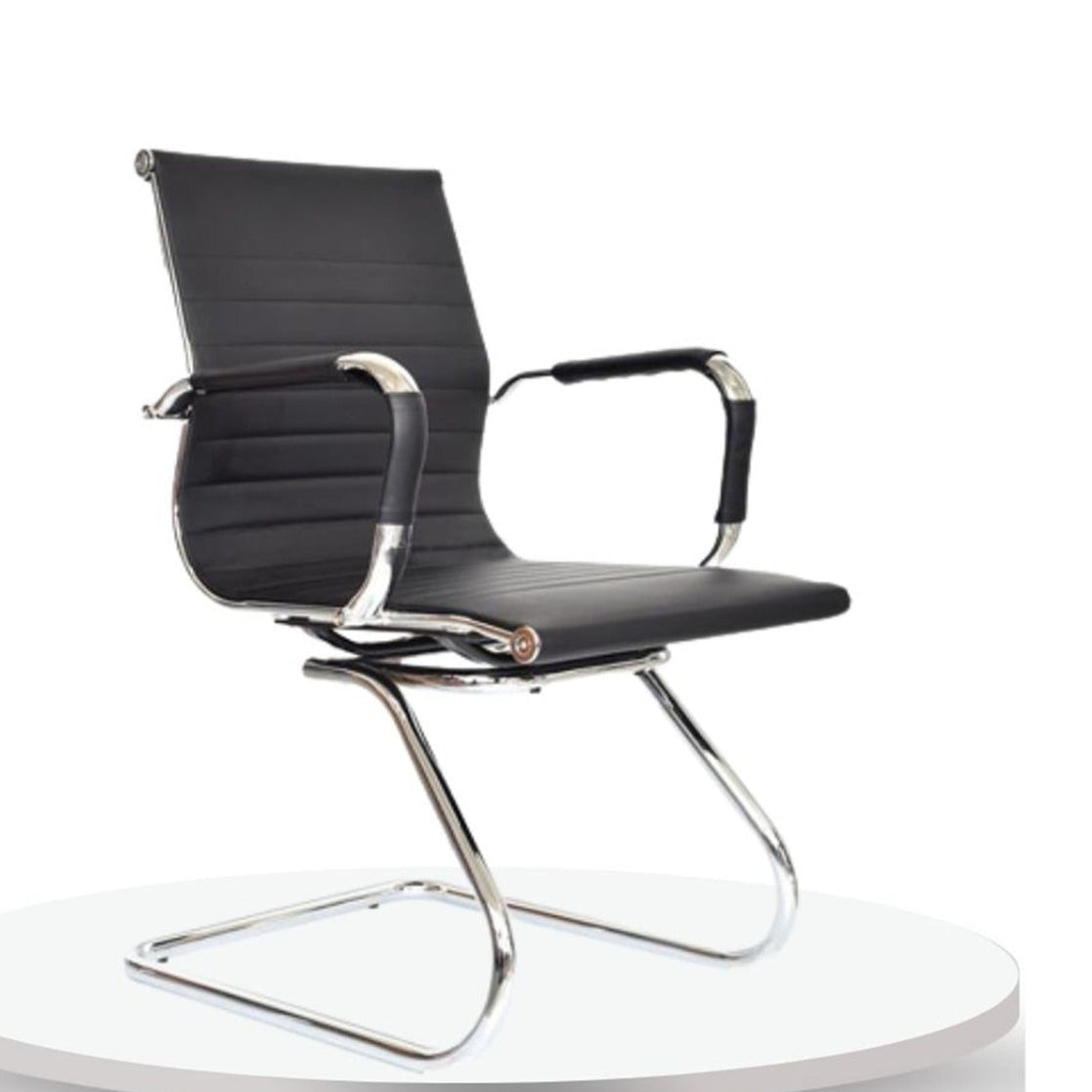 Silla De Oficina Alta Interlocutora Negro