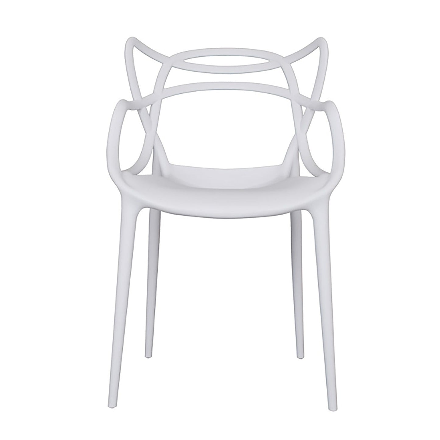 Silla Curva Alba Blanco