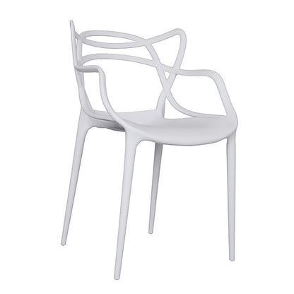 Silla Curva Alba Blanco