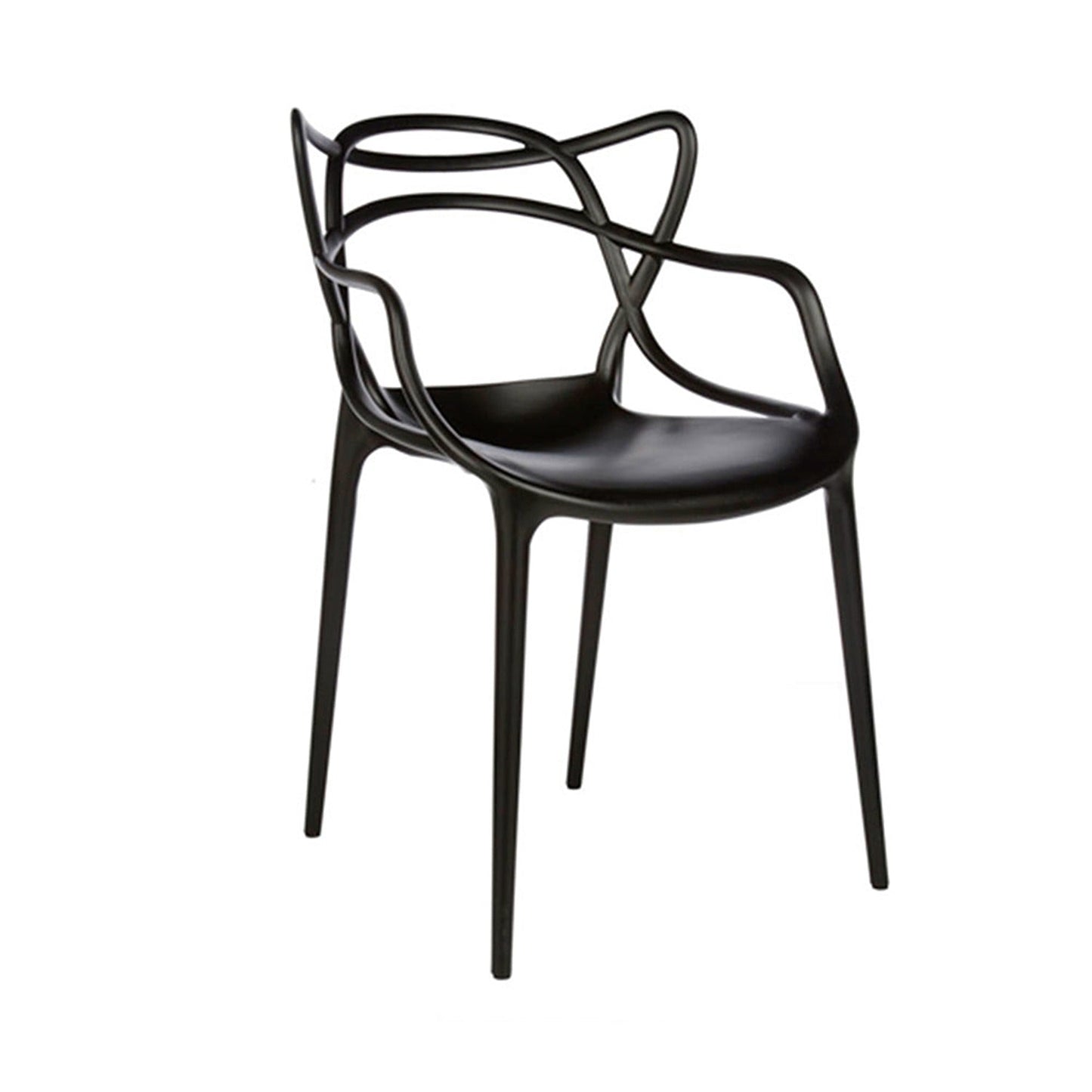 Silla Curva Alba Negro
