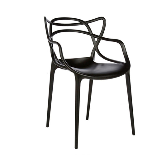 Silla Curva Alba Negro