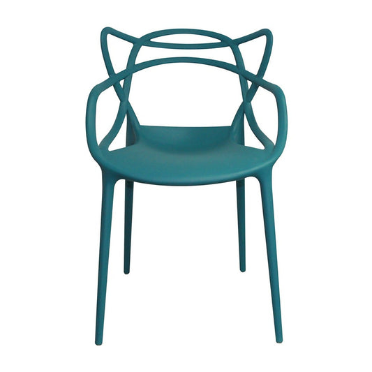 Silla Curva Alba Verde petroDenis