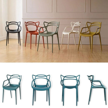 Silla Curva Alba Verde petroDenis