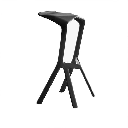 Silla de Barra Minimalista Negro
