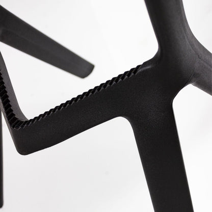 Silla de Barra Minimalista Negro