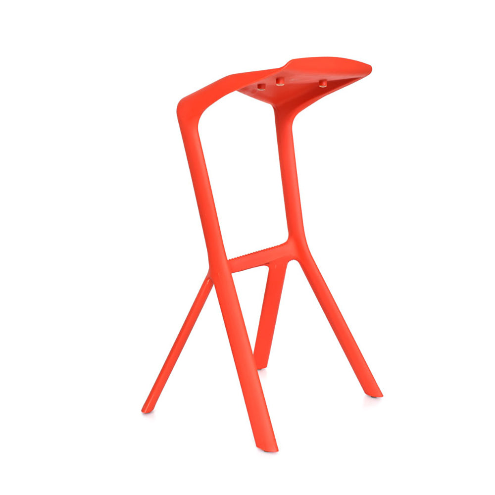 Silla de Barra Minimalista Rojo