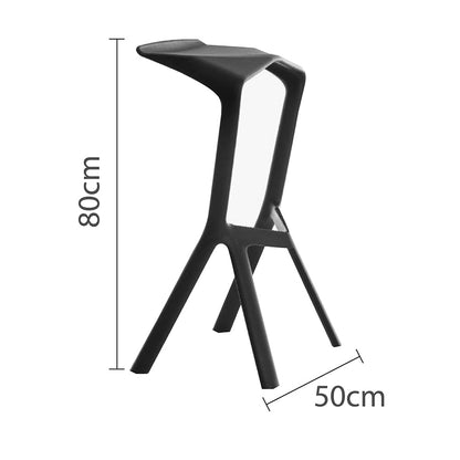 Silla de Barra Minimalista Rojo