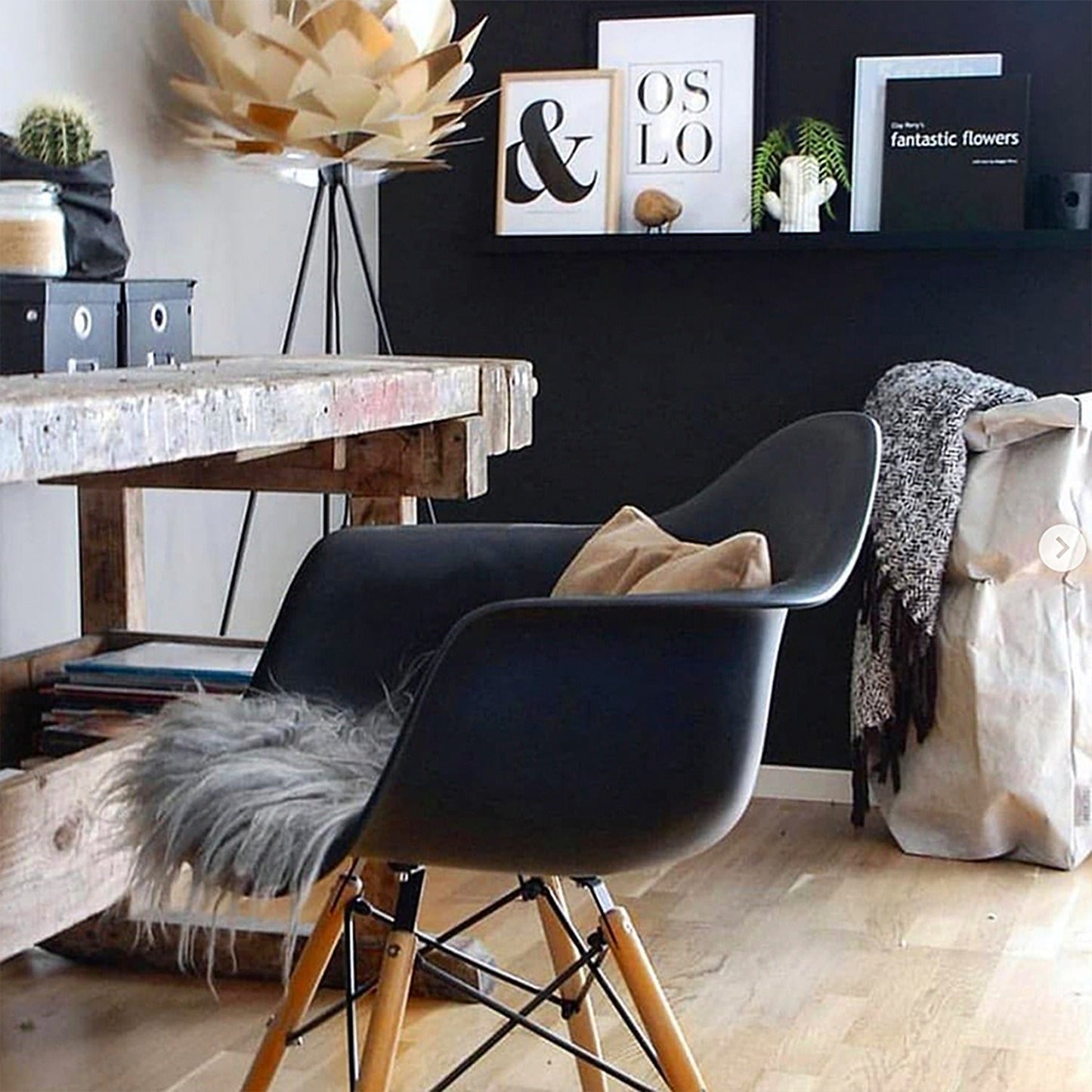 Silla Baeza Brazos Negro
