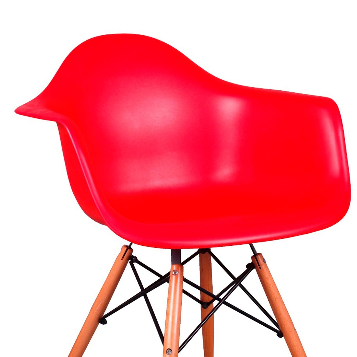 Silla Baeza Brazos Rojo