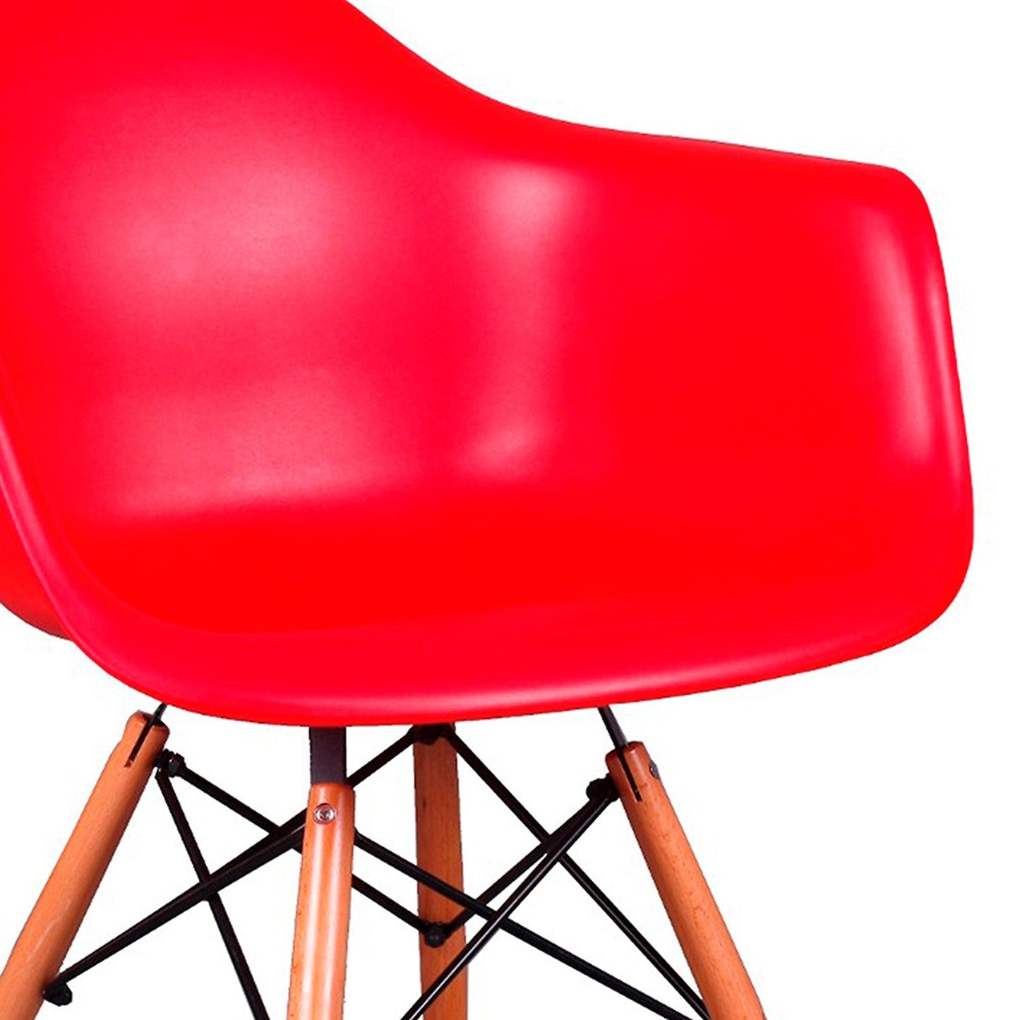 Silla Baeza Brazos Rojo