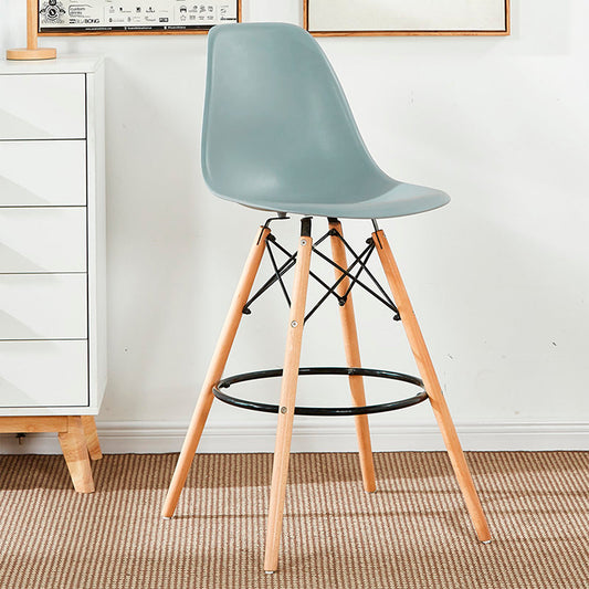 Silla de Barra Baeza Gris