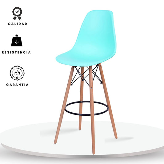 Silla de Barra Baeza Verde Menta