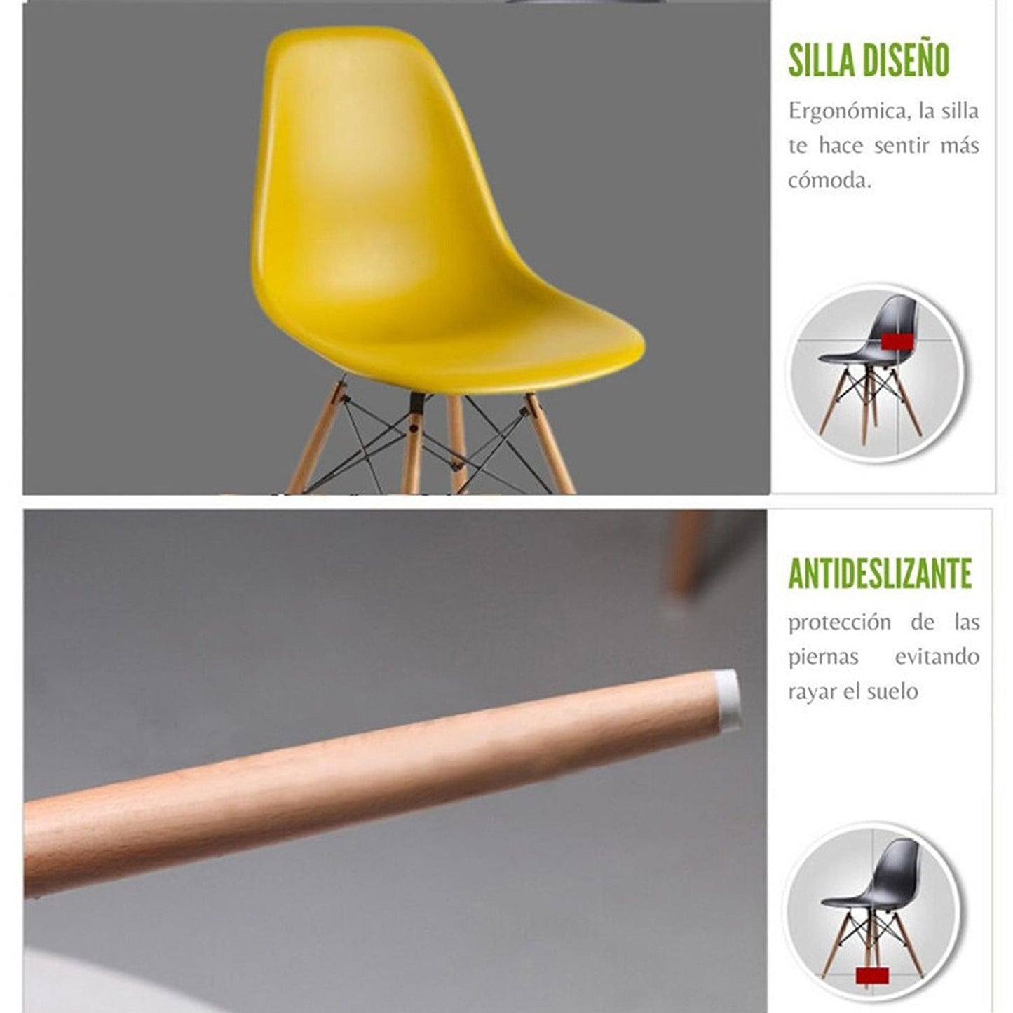 Silla Baeza Mostaza