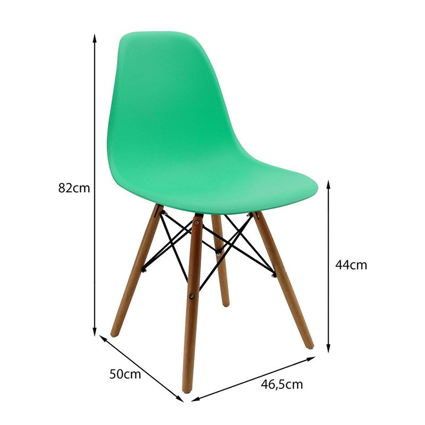 Silla Baeza Verde Menta