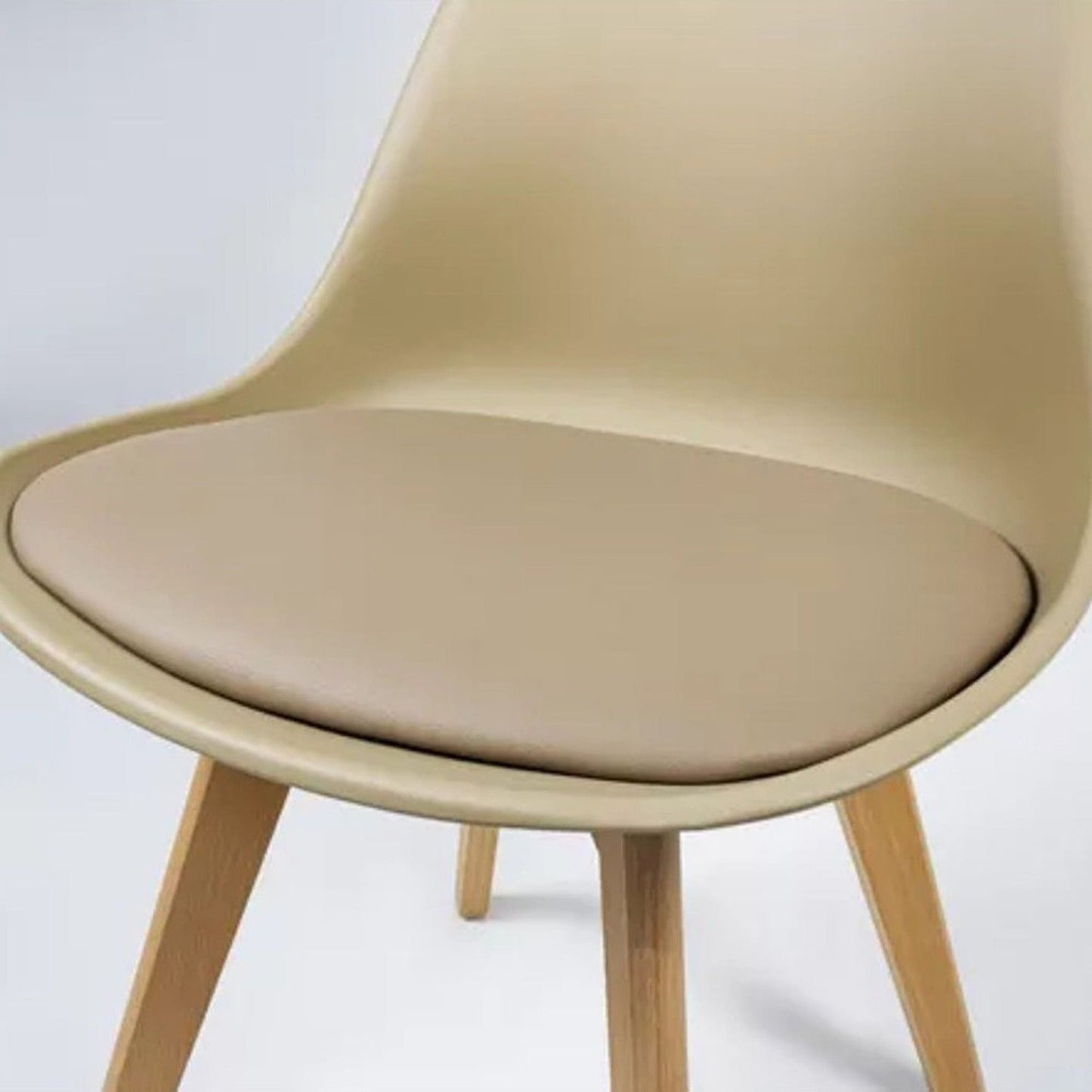 Silla Tapizada Vernaza Beige