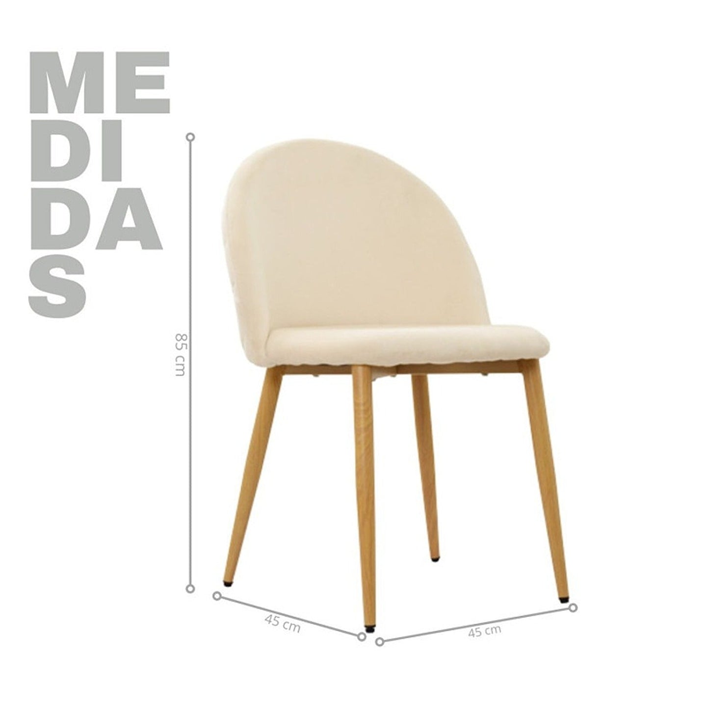 Silla Tapizada Anix Arena