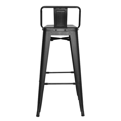 Silla de Barra Metalica Espalda Negro