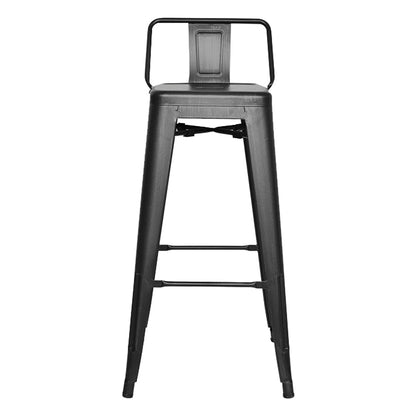 Silla de Barra Metalica Espalda Negro