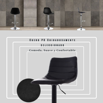 Silla de Barra Muriel Negro