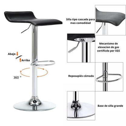 Silla de Barra Caien Negro