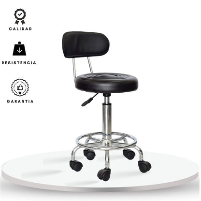 Silla de Barra o Banco Mokaro Negro