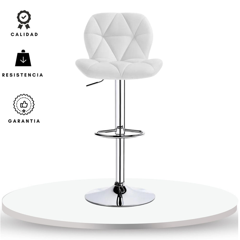 Silla de Barra Mariposa Blanco