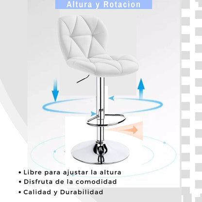 Silla de Barra Mariposa Blanco