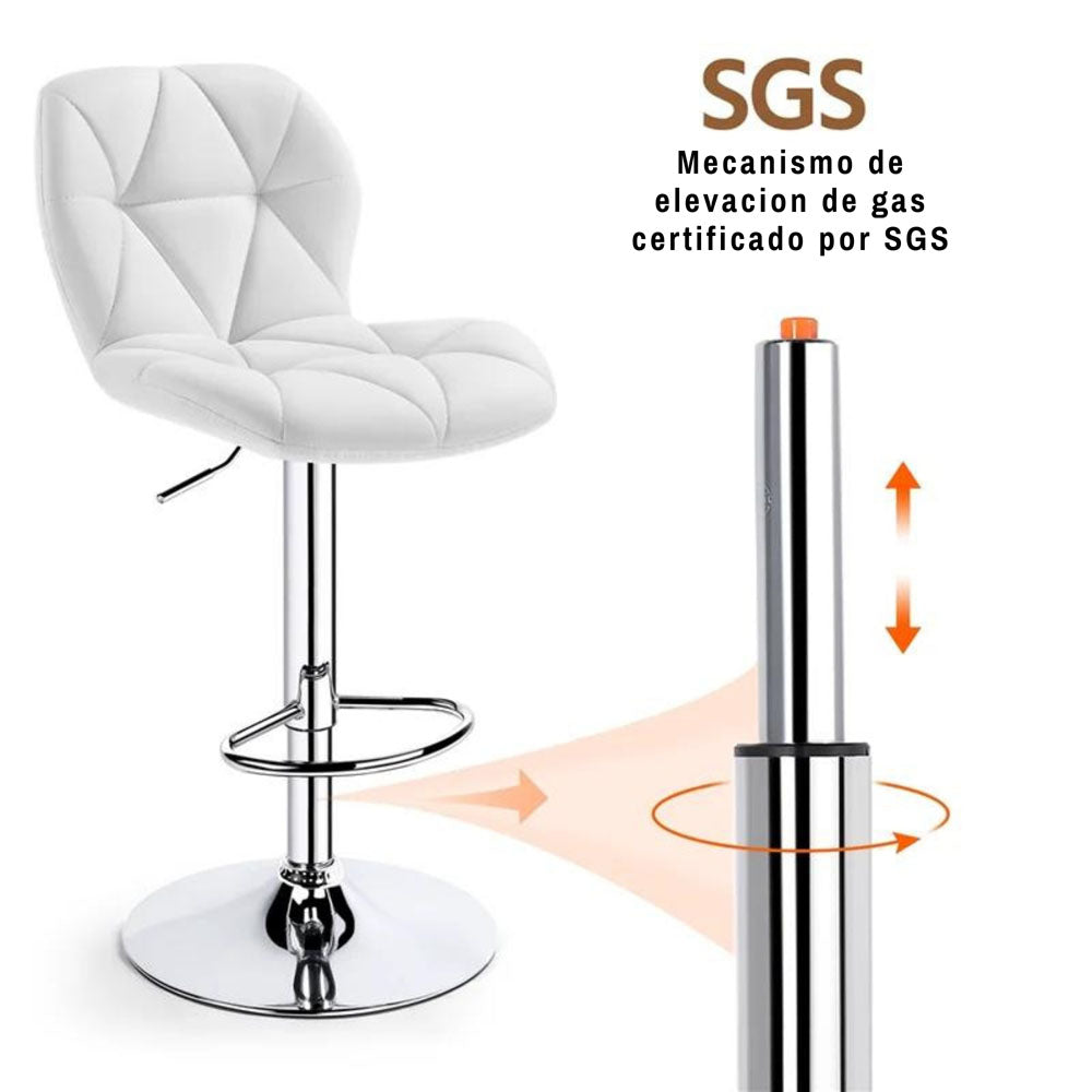 Silla de Barra Mariposa Blanco