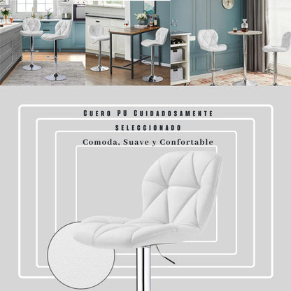 Silla de Barra Mariposa Blanco