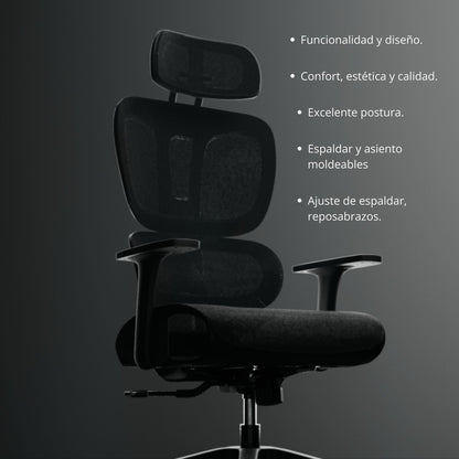 Silla Gamer Titan Negro