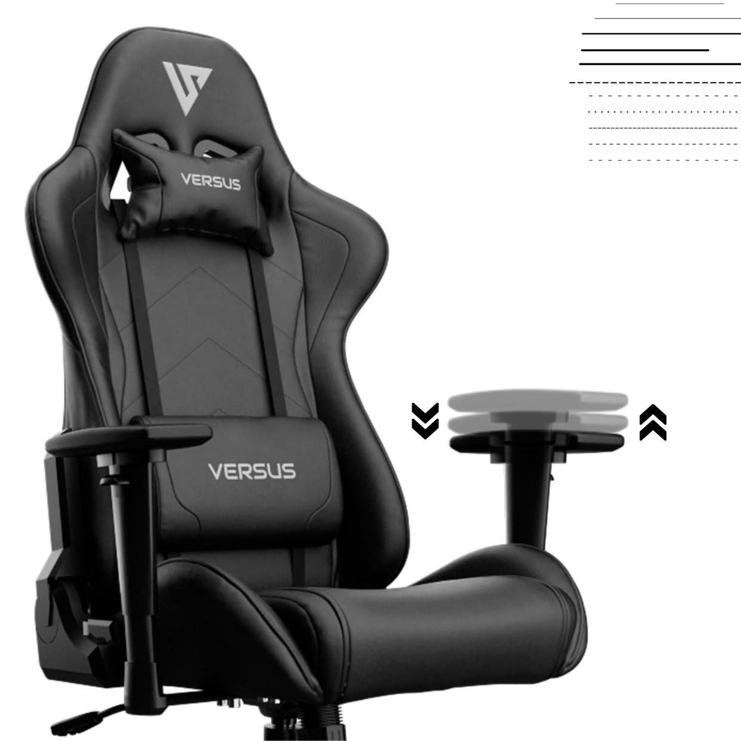 Silla Gamer Direr Negro