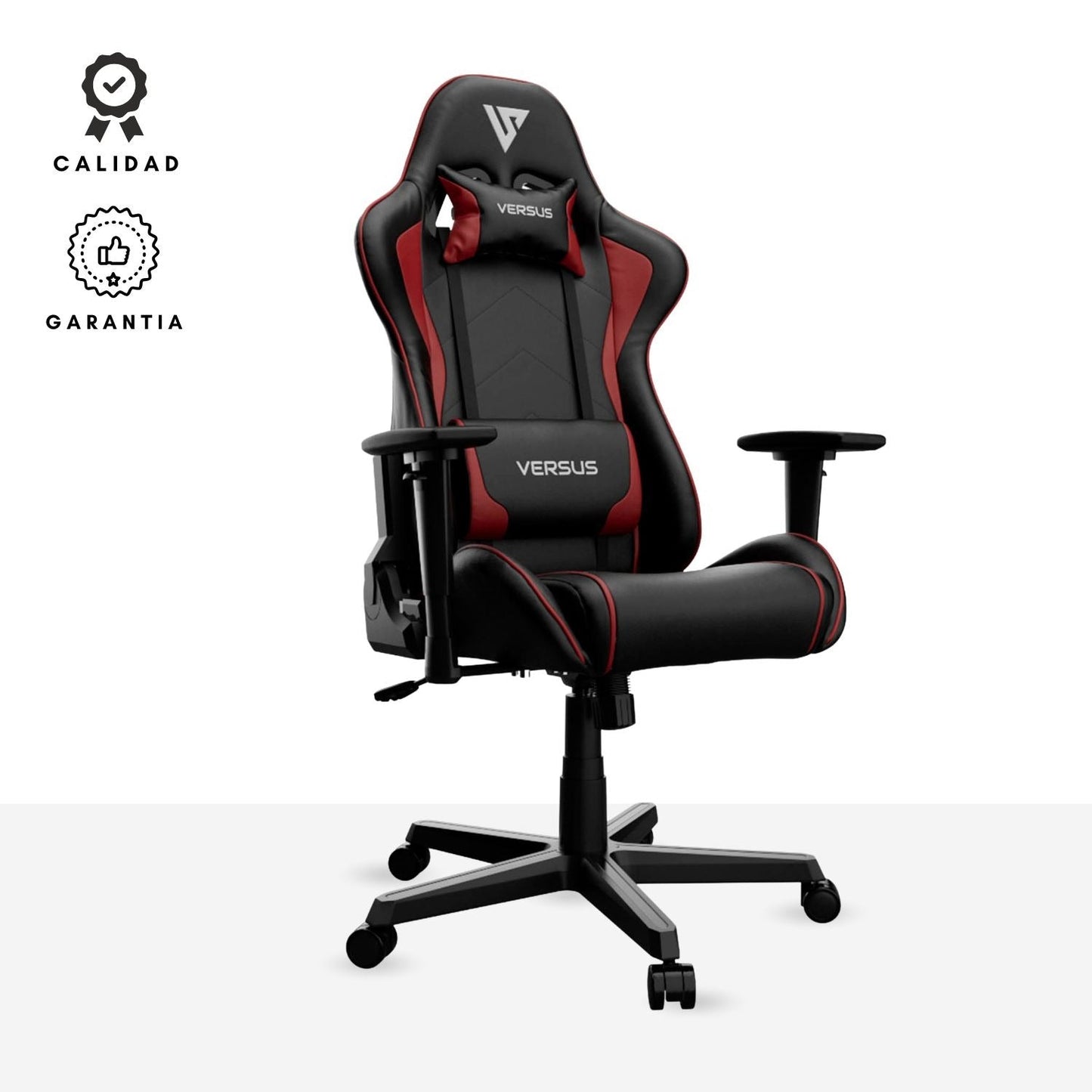 Silla Gamer Direr Negro Rojo