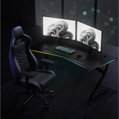 Silla Gamer Terra Negro Blanco