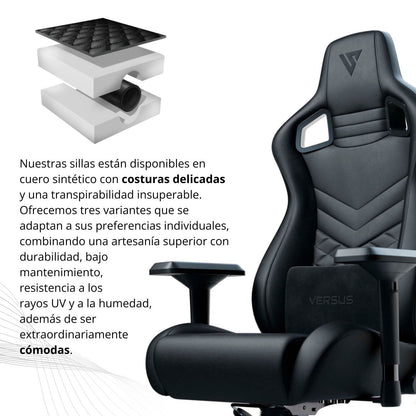 Silla Gamer Terra Negro