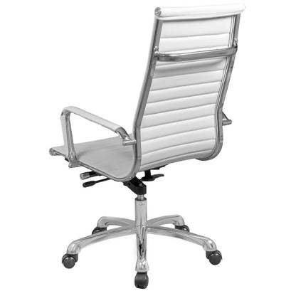 Silla De Oficina Alta Blanco